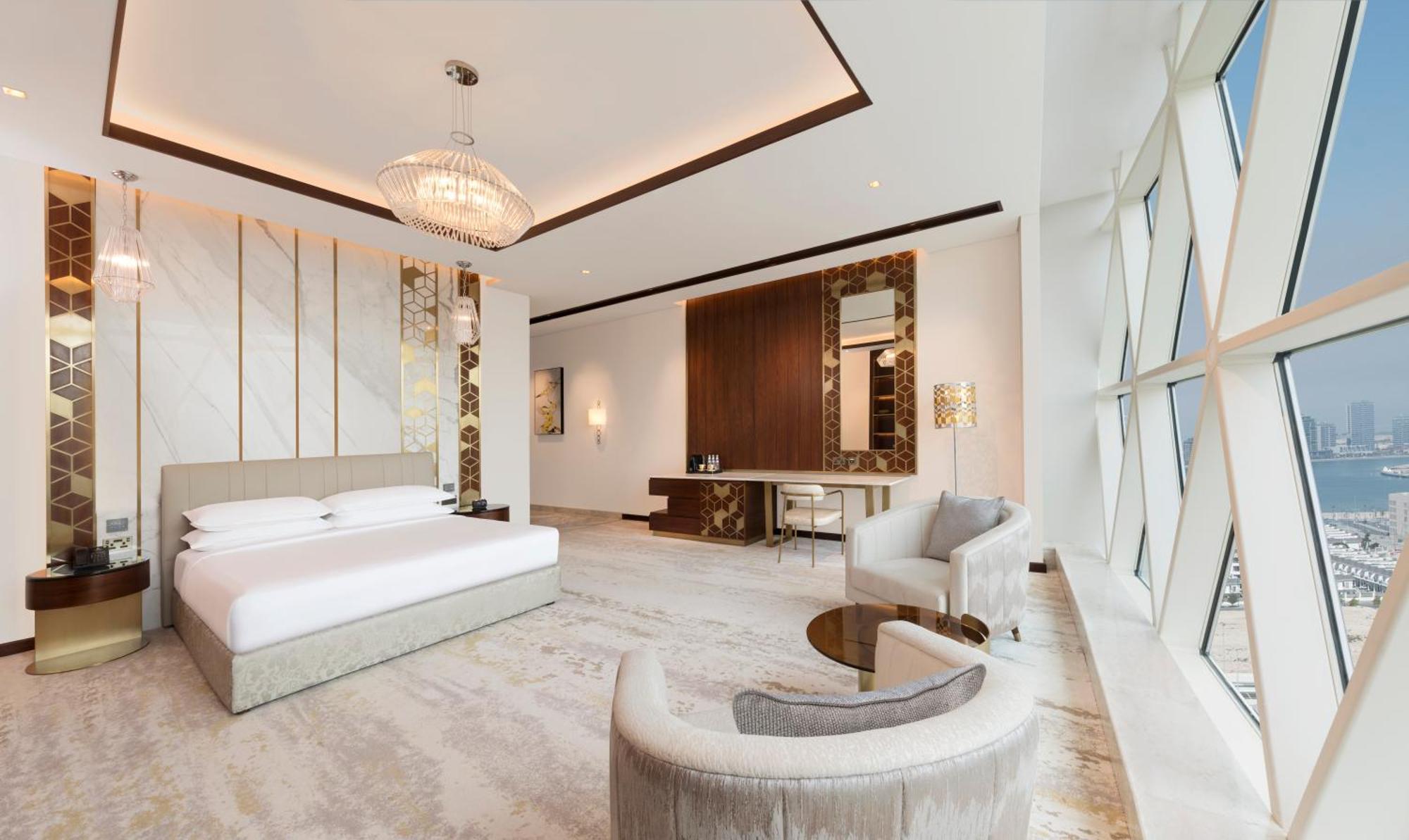 Velero Hotel Doha Lusail Esterno foto A bedroom at the Ritz-Carlton, DIFC