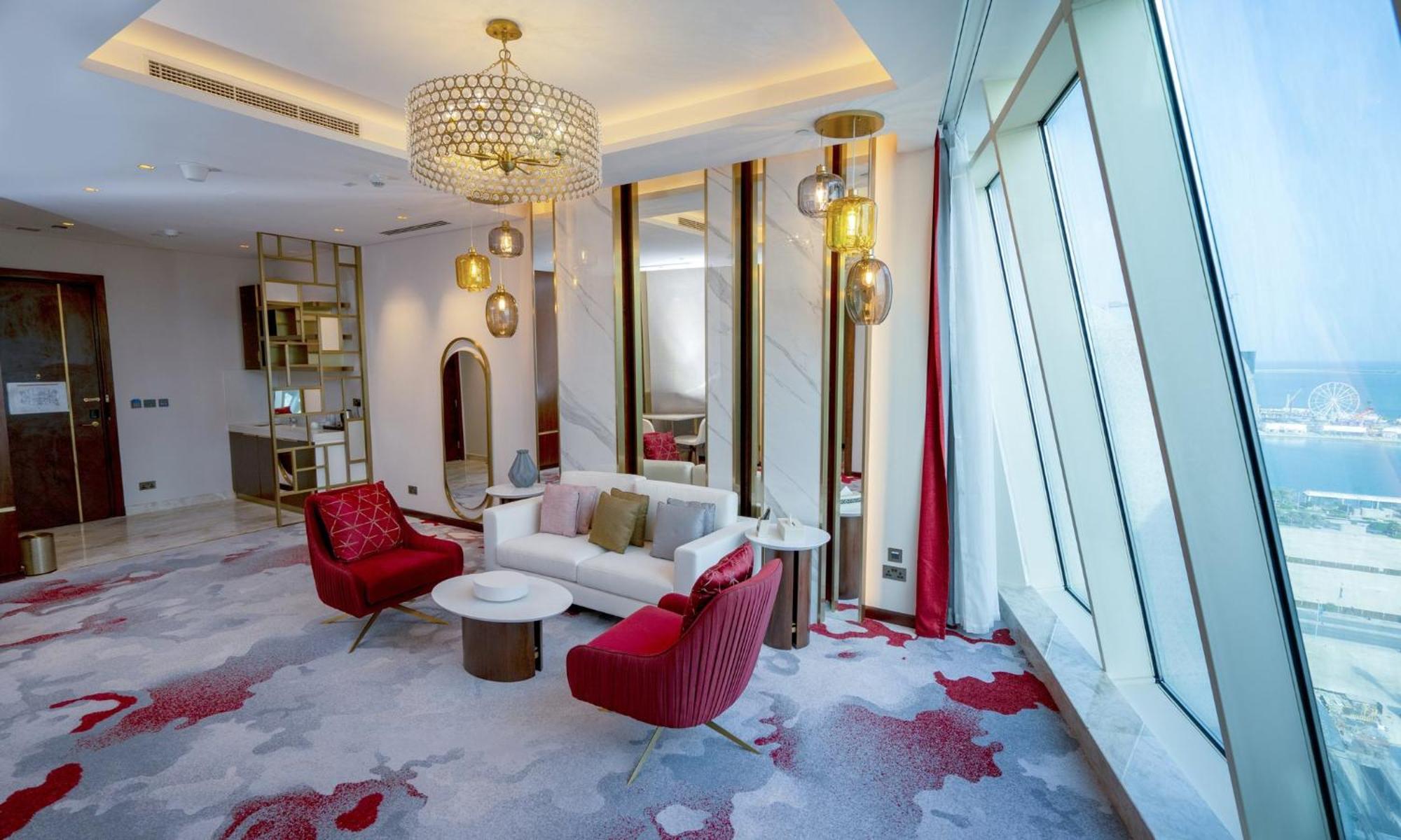 Velero Hotel Doha Lusail Esterno foto A suite at the hotel