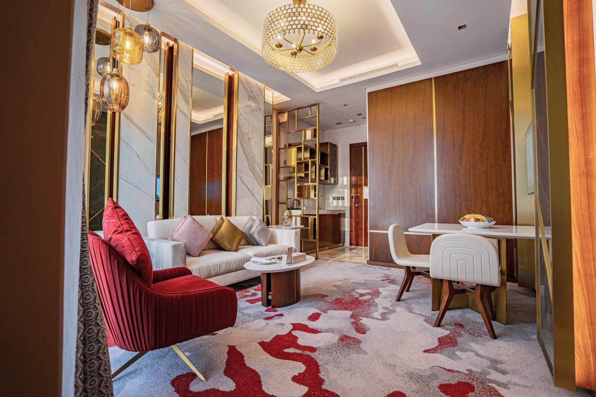 Velero Hotel Doha Lusail Esterno foto A suite at the hotel