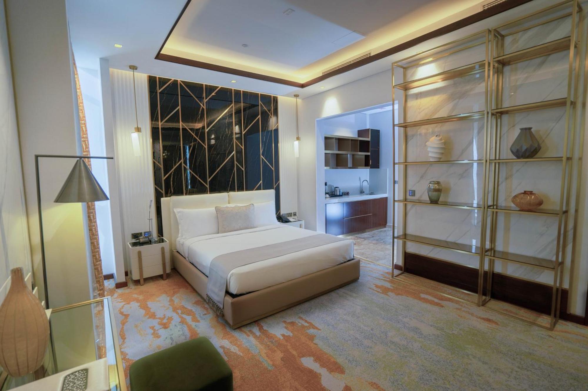 Velero Hotel Doha Lusail Esterno foto A bedroom at the hotel