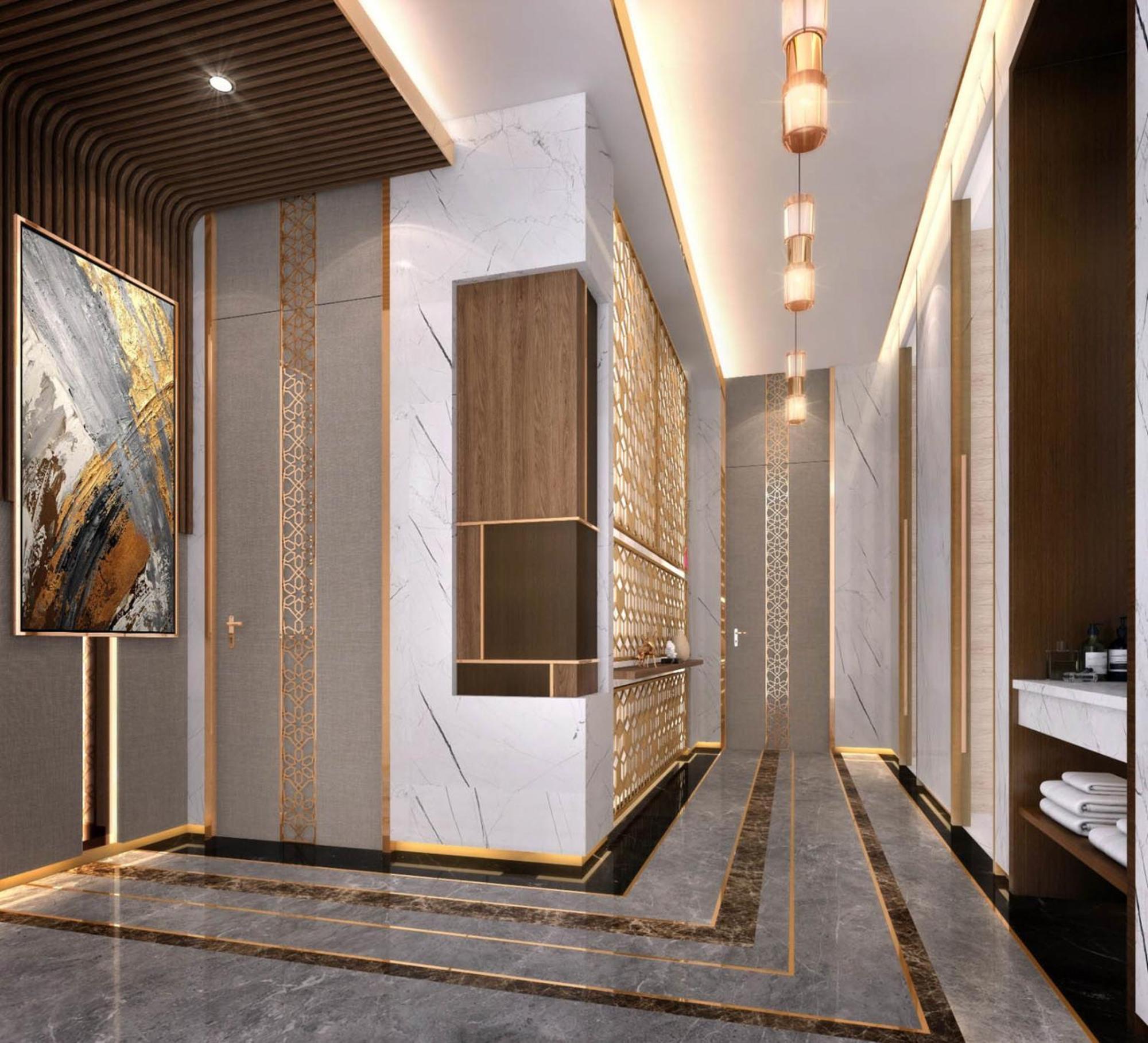 Velero Hotel Doha Lusail Esterno foto Interior of the hotel